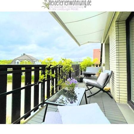 Heideferienwohnung - Die Neue Ferienwohnung Walsrode Exterior foto