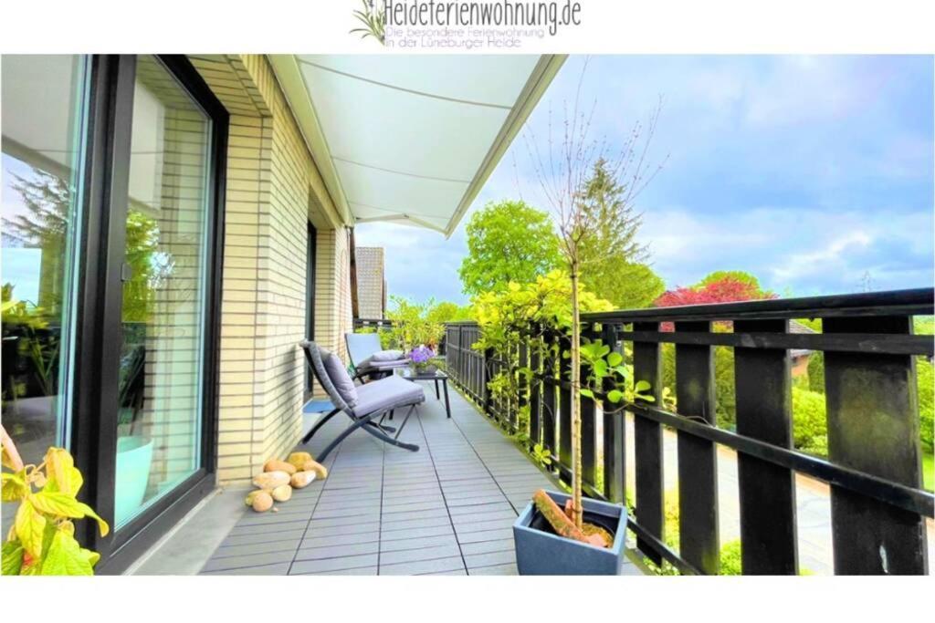 Heideferienwohnung - Die Neue Ferienwohnung Walsrode Exterior foto