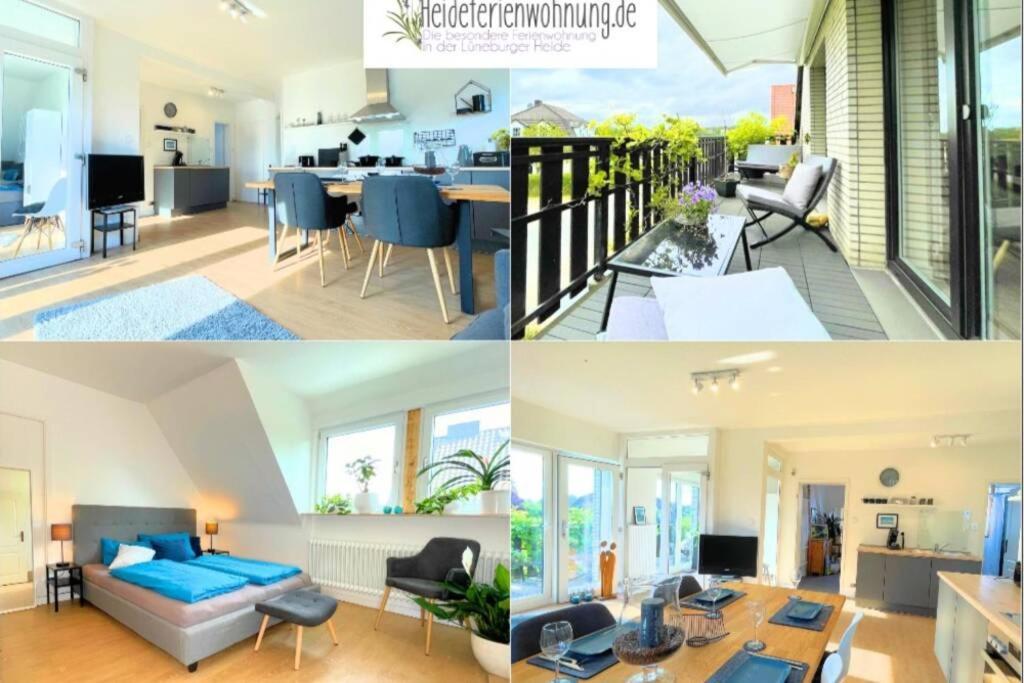Heideferienwohnung - Die Neue Ferienwohnung Walsrode Exterior foto